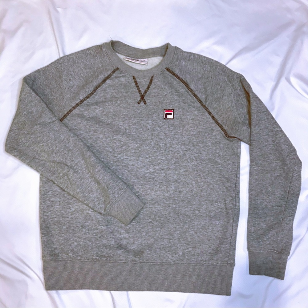 Fila Heritage French Terry Crew Neck Sweatshirt